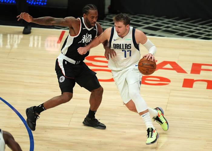 Luka Doncic, NBA Playoffs, Dallas Mavericks, LA Clippers, Kawhi Leonard